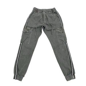 NSF Cargo Distressed Cropped Cargo Pants - Light Green | XS